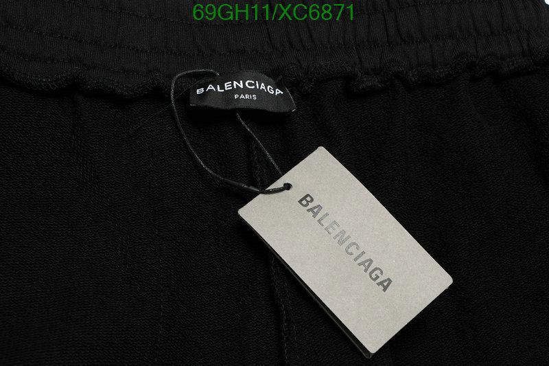 Balenciaga-Clothing Code: XC6871 $: 69USD