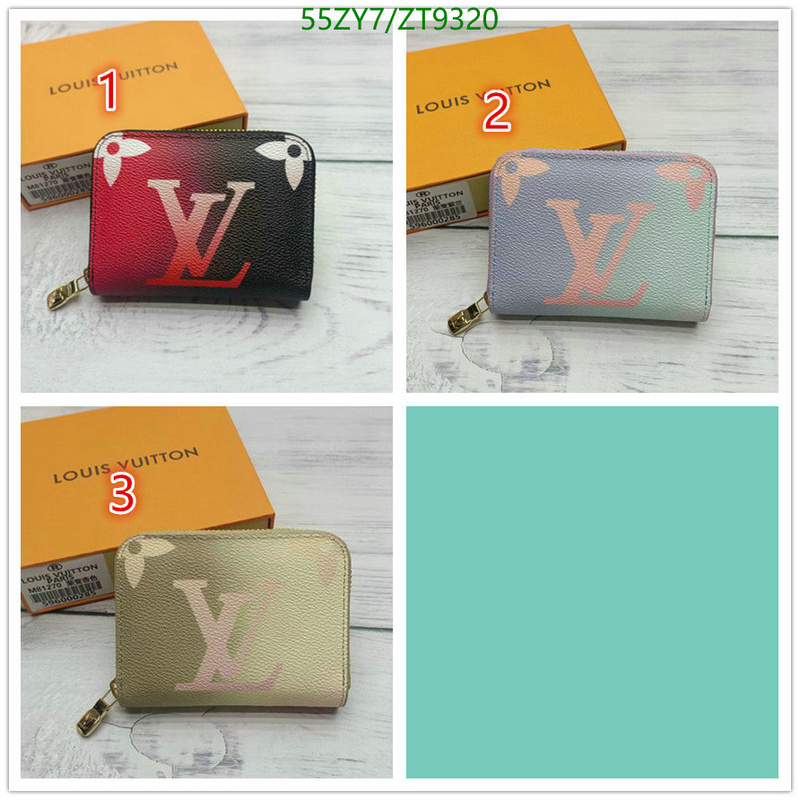 Wallet-LV Bags(4A) Code: ZT9320 $: 55USD