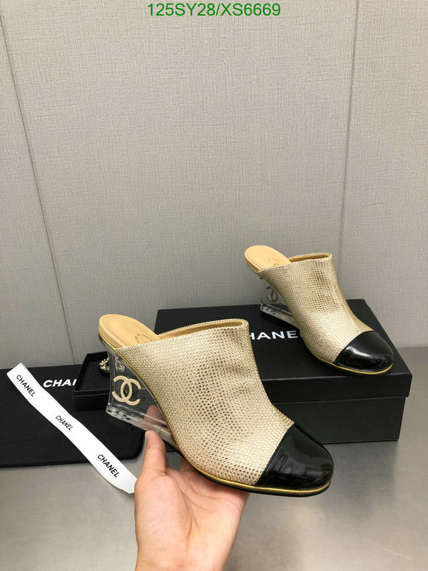 Chanel-Women Shoes Code: XS6669 $: 125USD