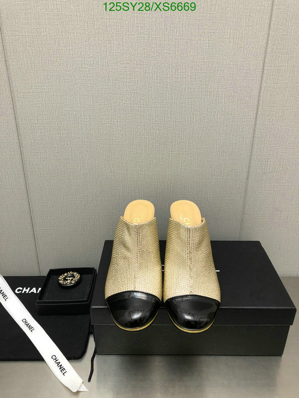 Chanel-Women Shoes Code: XS6669 $: 125USD