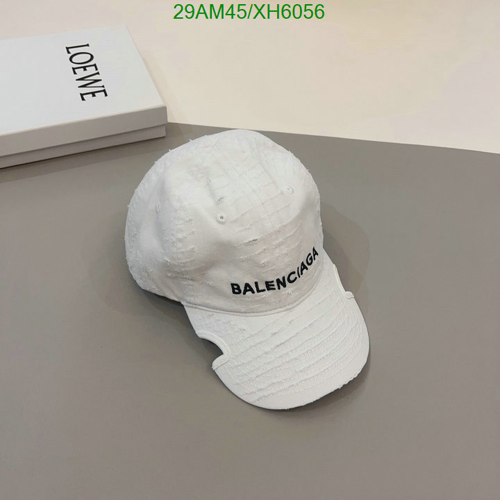 Balenciaga-Cap (Hat), Code: XH6056,$: 29USD