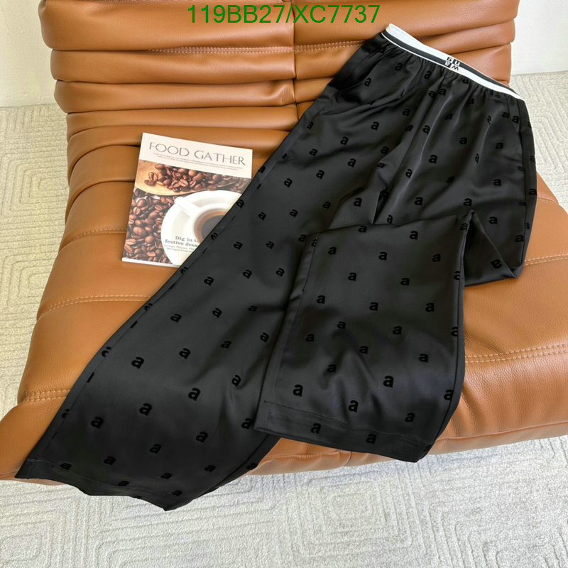 Alexander Wang-Clothing Code: XC7737 $: 119USD