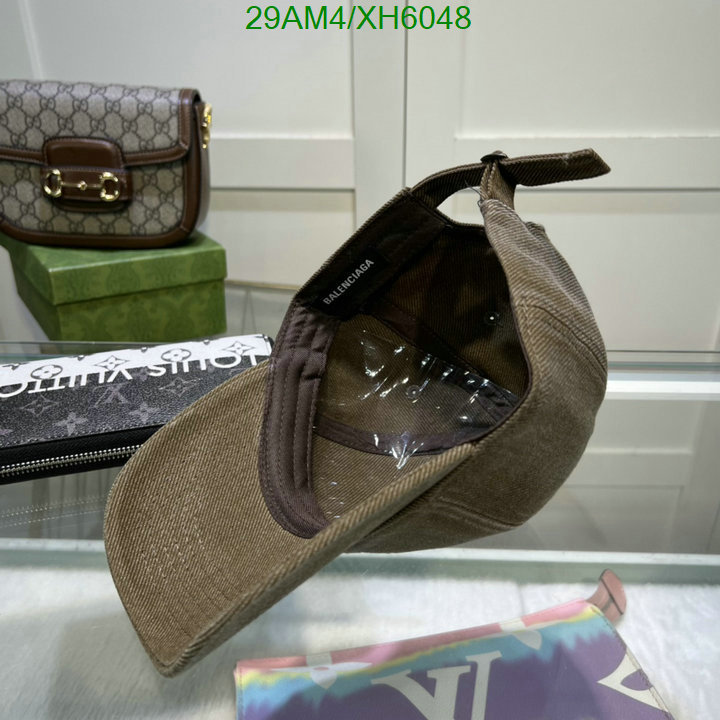 Balenciaga-Cap (Hat), Code: XH6048,$: 29USD