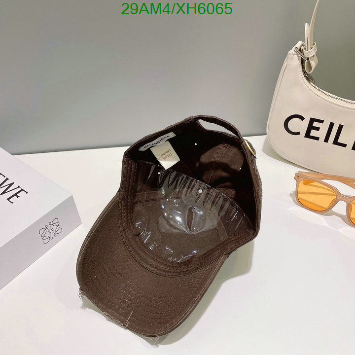 Balenciaga-Cap (Hat), Code: XH6065,$: 29USD