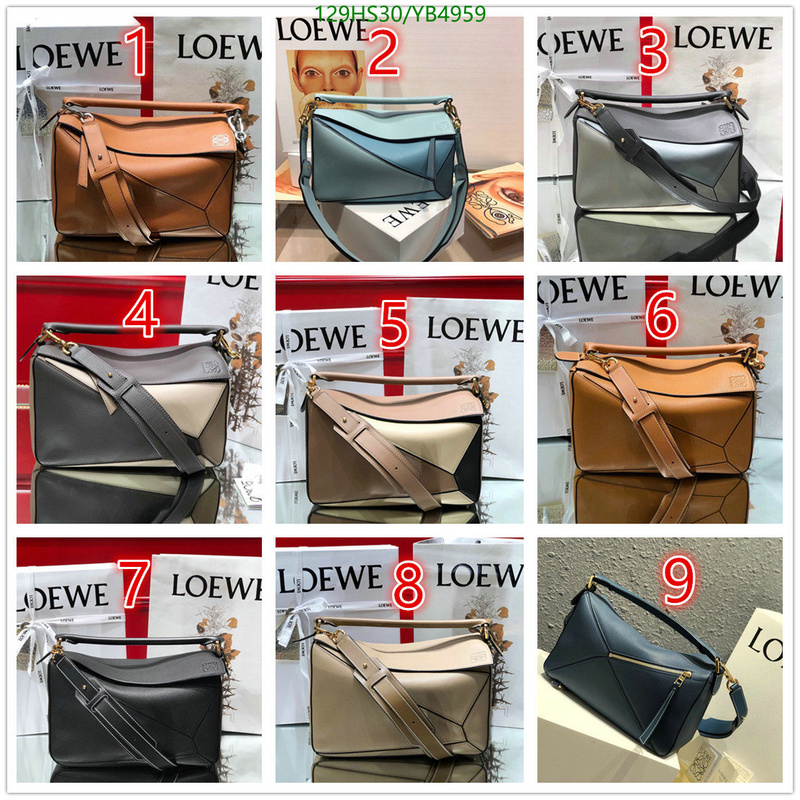 Loewe-Bag-4A Quality Code: YB4959 $: 129USD