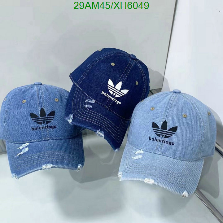 Balenciaga-Cap (Hat), Code: XH6049,$: 29USD