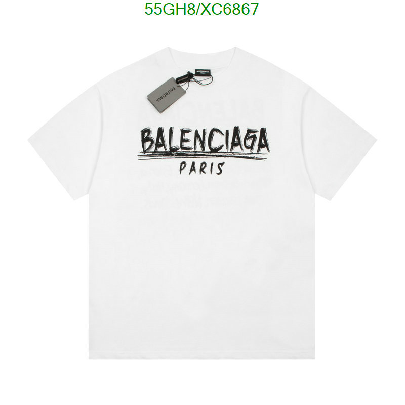 Balenciaga-Clothing Code: XC6867 $: 55USD