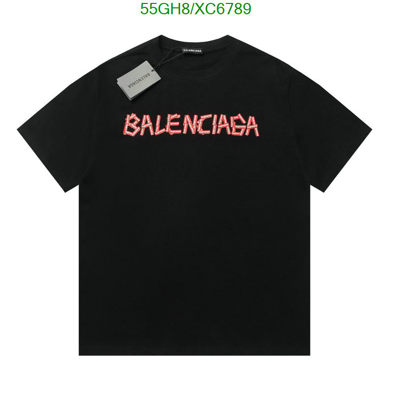 Balenciaga-Clothing Code: XC6789 $: 55USD