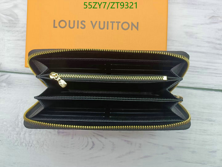 Wallet-LV Bags(4A) Code: ZT9321 $: 55USD