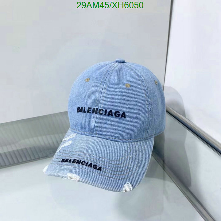 Balenciaga-Cap (Hat), Code: XH6050,$: 29USD