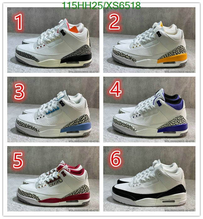 Air Jordan-Men shoes Code: XS6518 $: 115USD