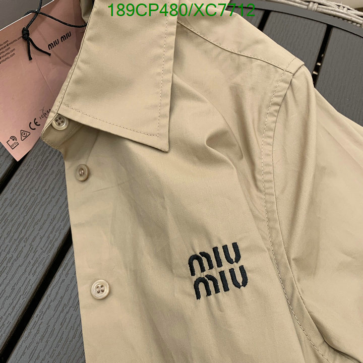 MIUMIU-Clothing Code: XC7712
