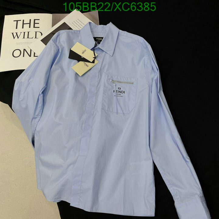 Fendi-Clothing, Code: XC6385,$: 105USD