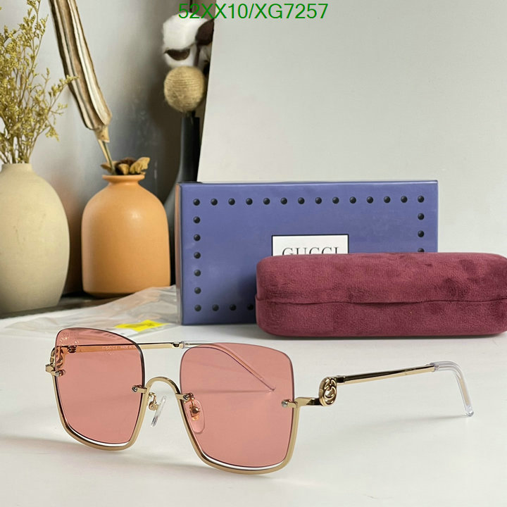 Gucci-Glasses Code: XG7257 $: 52USD