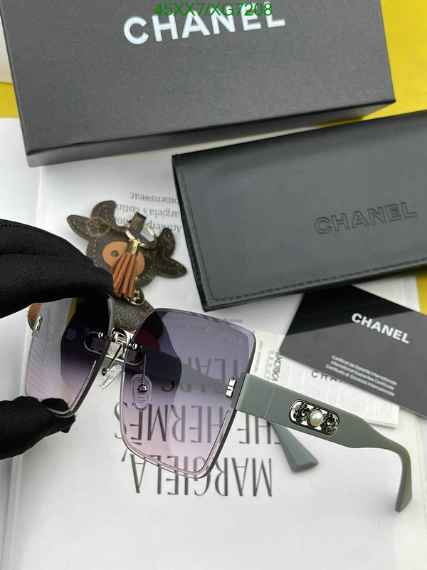 Chanel-Glasses Code: XG7208 $: 45USD