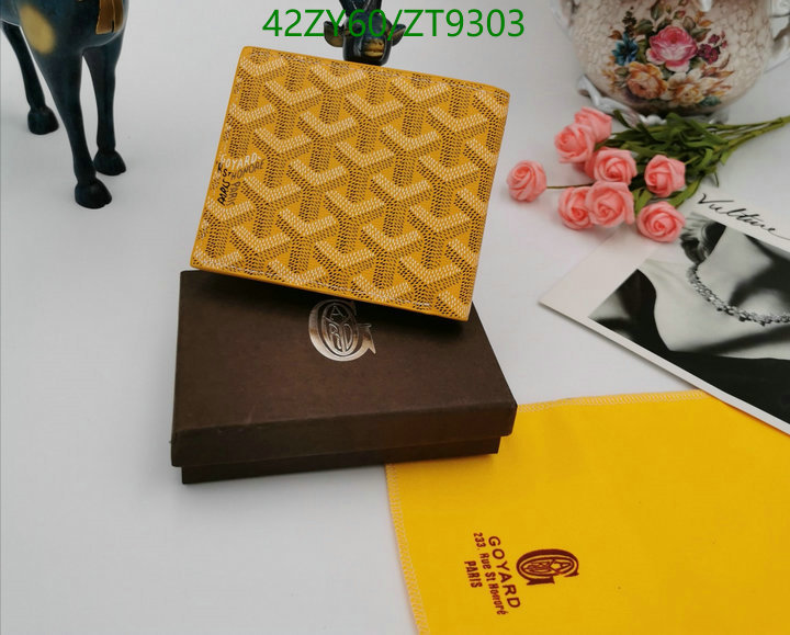 Wallet-Goyard Bag(4A) Code: ZT9303 $: 42USD