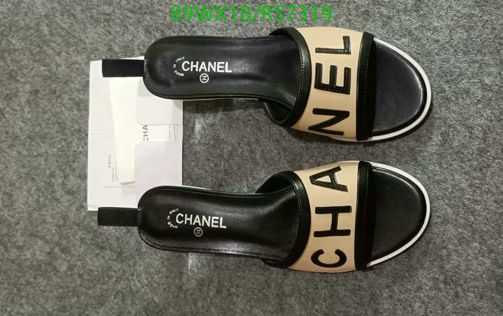 Chanel-Women Shoes, Code: RS7319,$: 89USD