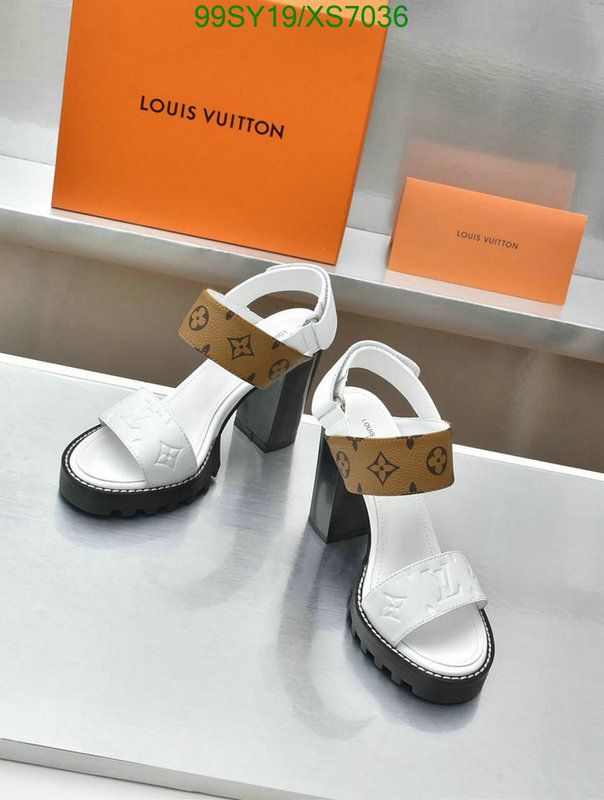 LV-Women Shoes Code: XS7036 $: 99USD