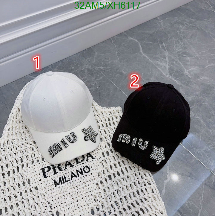 Miu Miu-Cap (Hat), Code: XH6117,$: 32USD