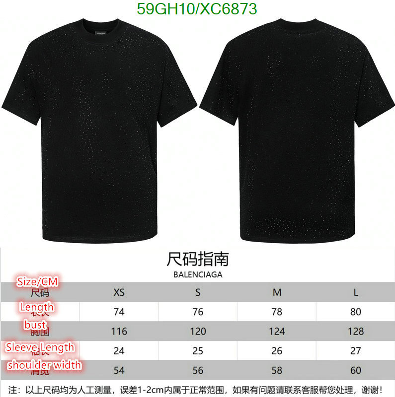 Balenciaga-Clothing Code: XC6873 $: 59USD