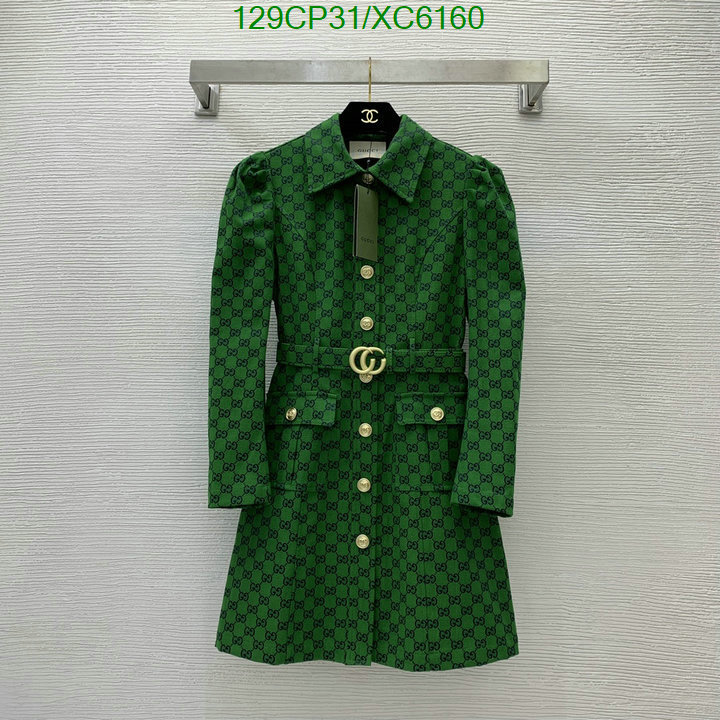 Gucci-Clothing, Code: XC6160,$: 129USD