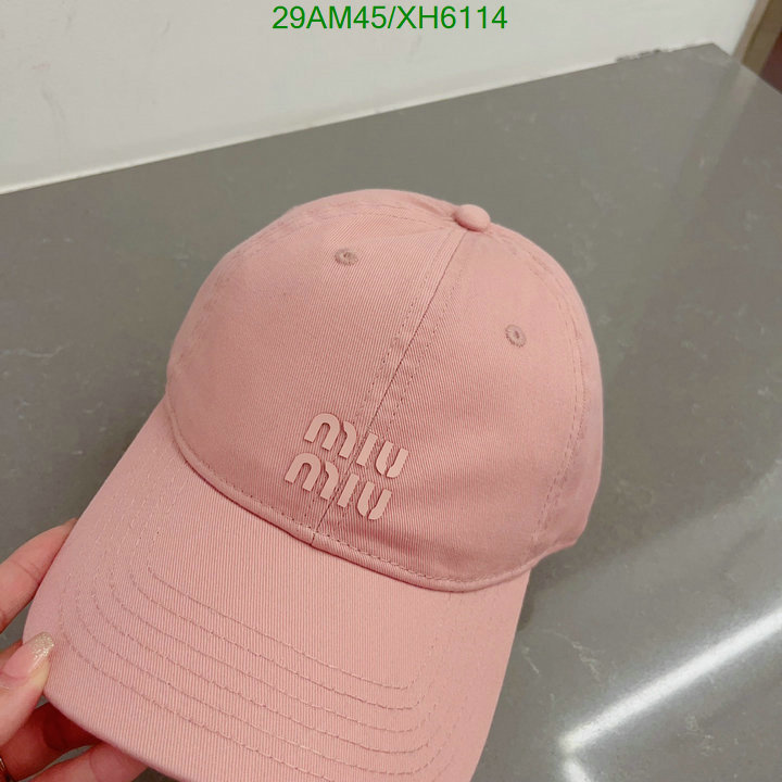 Miu Miu-Cap (Hat), Code: XH6114,$: 29USD