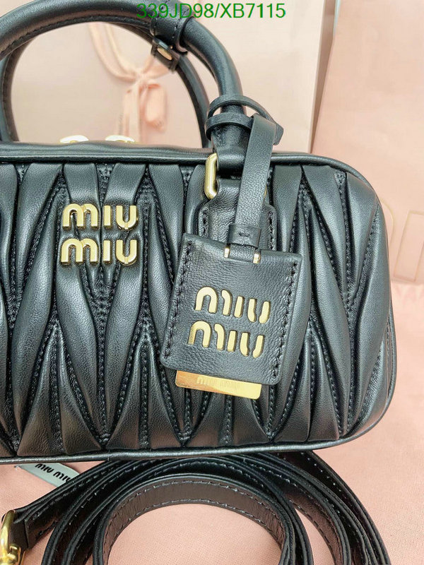 Miu Miu-Bag-Mirror Quality Code: XB7115 $: 339USD