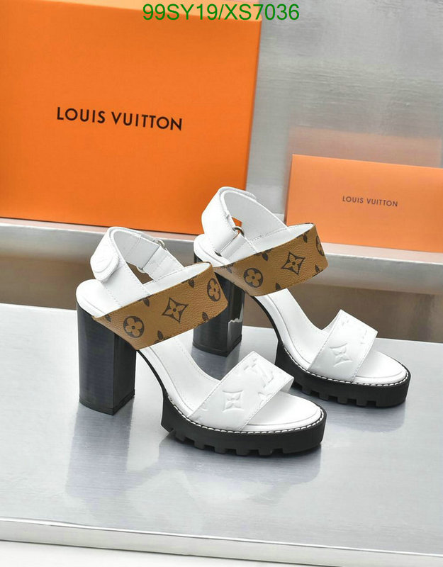 LV-Women Shoes Code: XS7036 $: 99USD