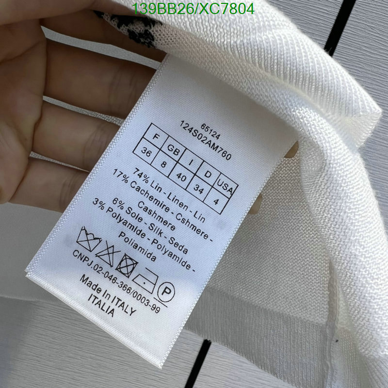 Dior-Clothing Code: XC7804 $: 139USD