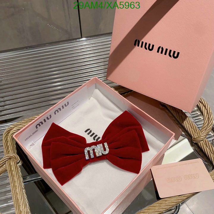 MIU MIU-Headband, Code: XA5963,$: 29USD