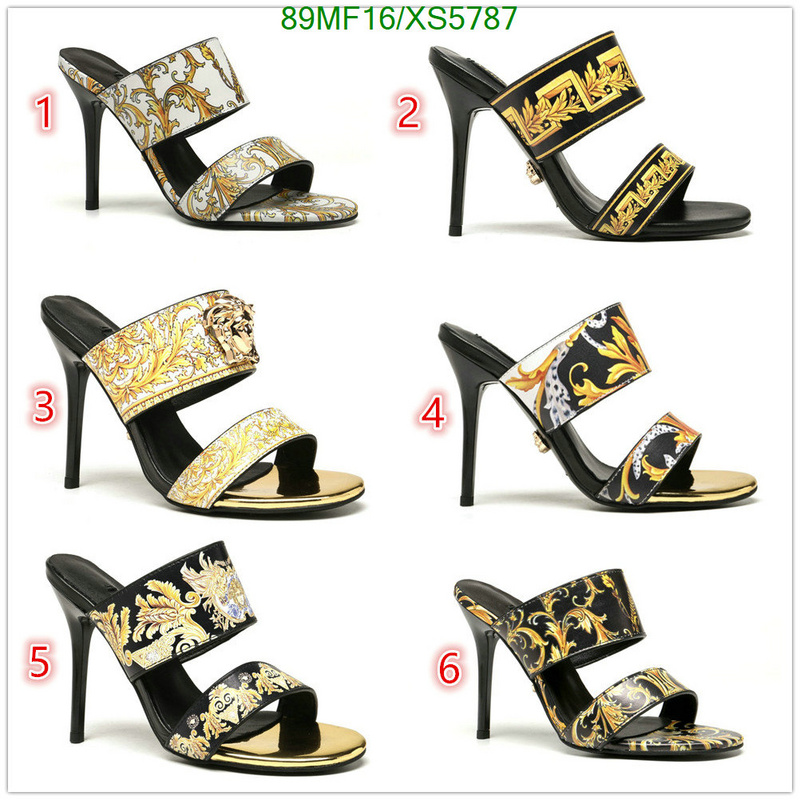 Versace-Women Shoes, Code: XS5787,$: 89USD