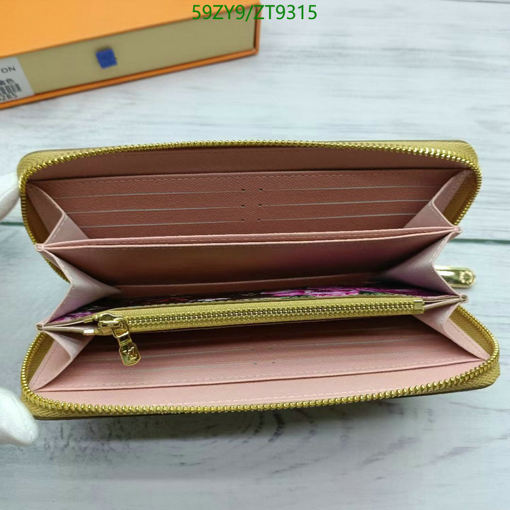 Wallet-LV Bags(4A) Code: ZT9315 $: 59USD