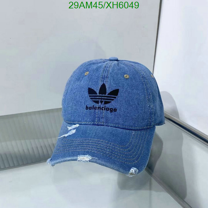 Balenciaga-Cap (Hat), Code: XH6049,$: 29USD