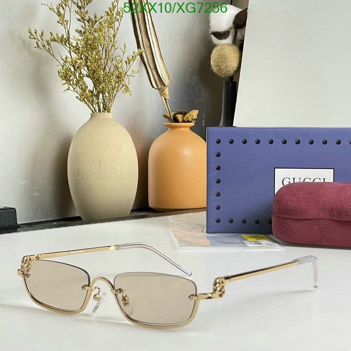 Gucci-Glasses Code: XG7256 $: 52USD