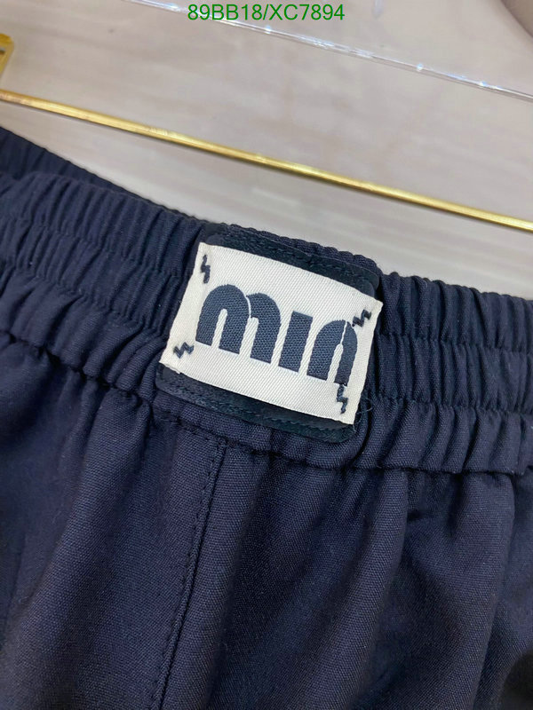 MIUMIU-Clothing Code: XC7894 $: 89USD