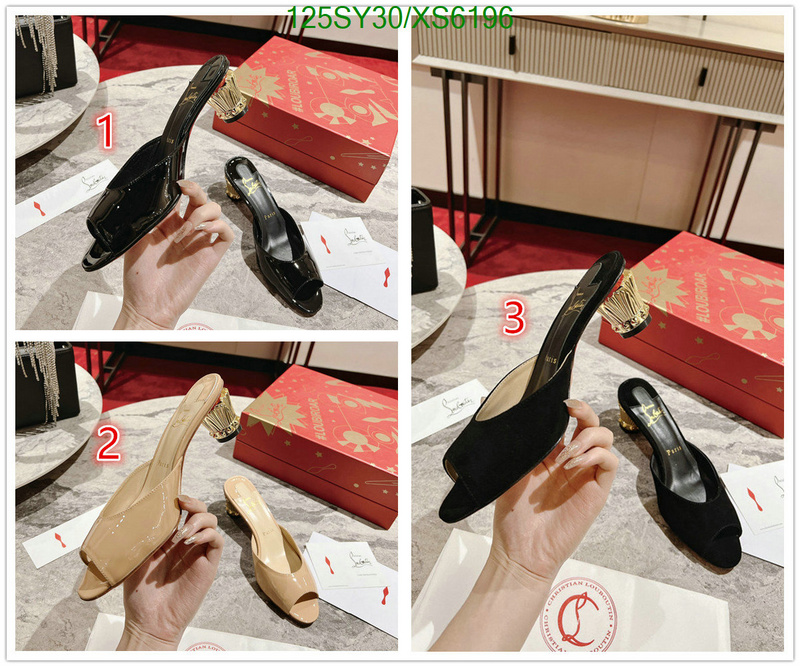 Christian Louboutin-Women Shoes, Code: XS6196,$: 125USD