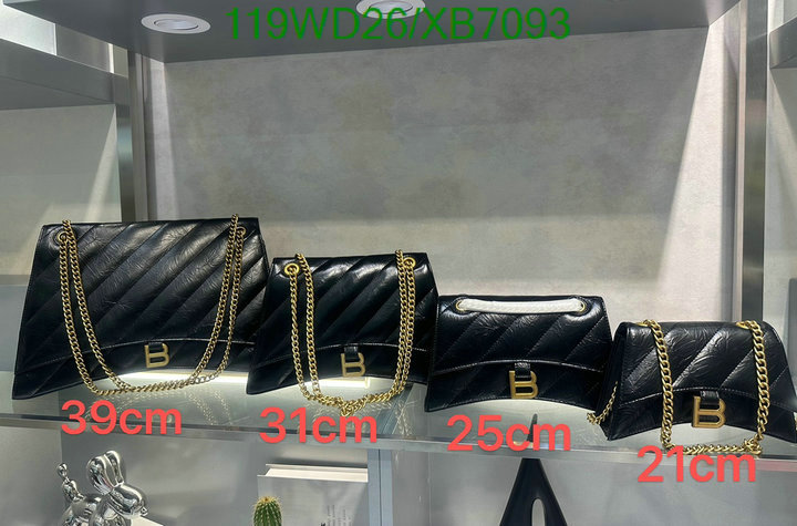 Balenciaga-Bag-4A Quality Code: XB7093