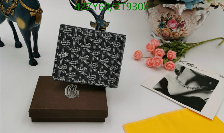 Wallet-Goyard Bag(4A) Code: ZT9303 $: 42USD