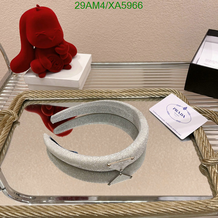 Prada-Headband, Code: XA5966,$: 29USD