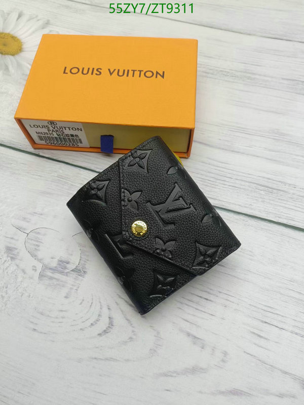 Wallet-LV Bags(4A) Code: ZT9311 $: 55USD