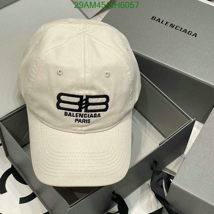 Balenciaga-Cap (Hat), Code: XH6057,$: 29USD