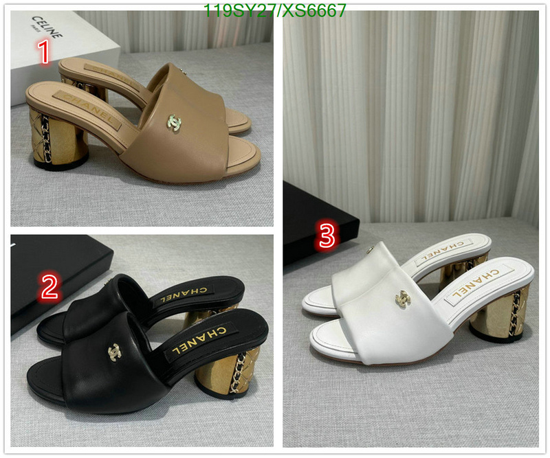 Chanel-Women Shoes Code: XS6667 $: 119USD