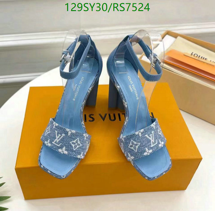 LV-Women Shoes, Code: RS7524,$: 129USD