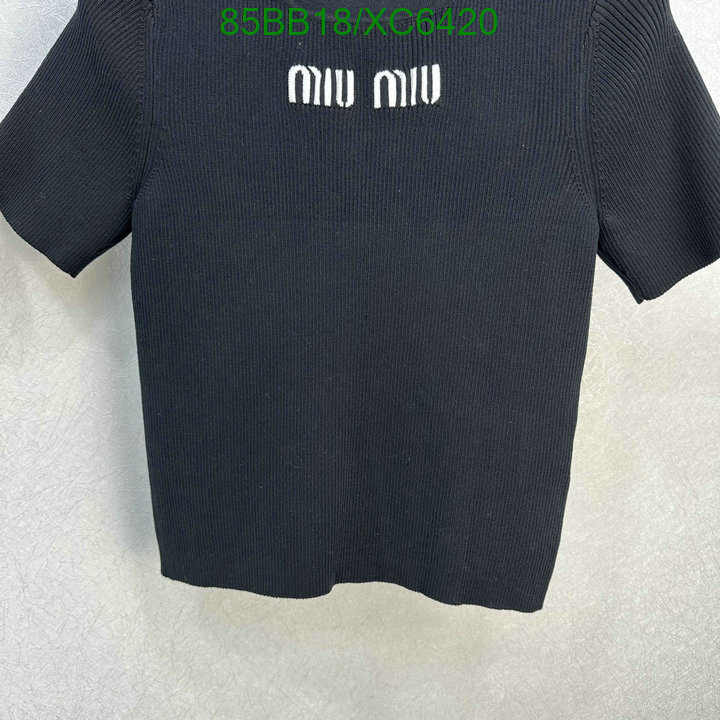 MIUMIU-Clothing Code: XC6420 $: 85USD