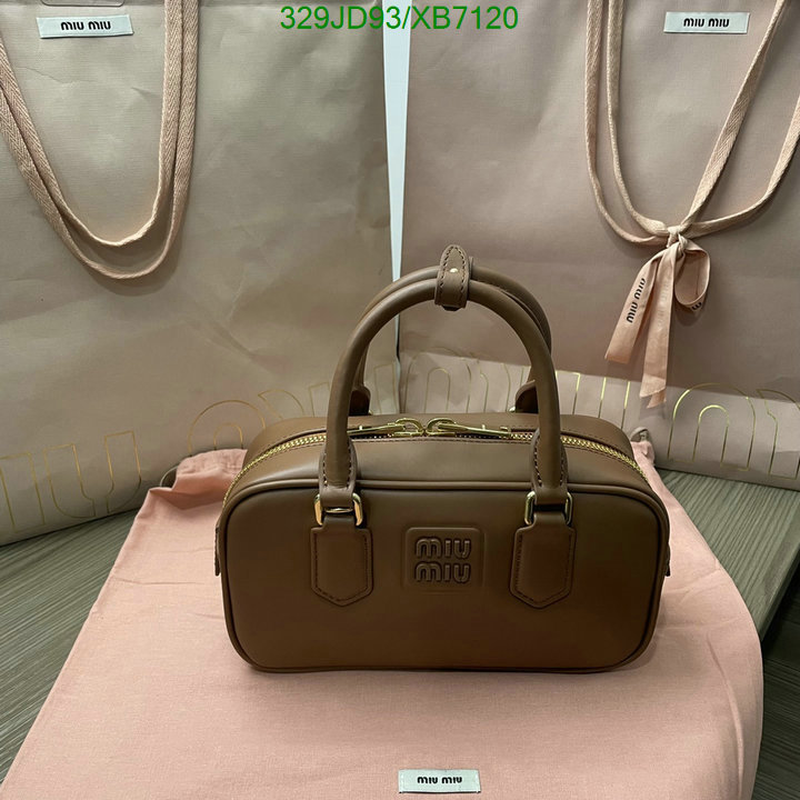 Miu Miu-Bag-Mirror Quality Code: XB7120 $: 329USD