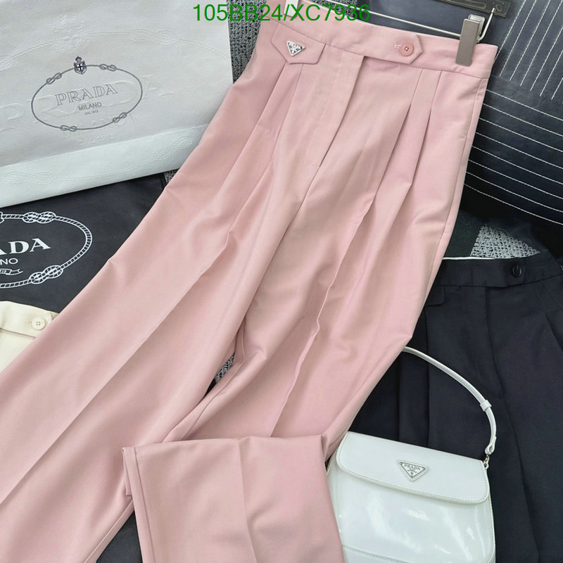 Prada-Clothing Code: XC7936 $: 105USD