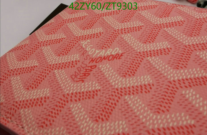 Wallet-Goyard Bag(4A) Code: ZT9303 $: 42USD