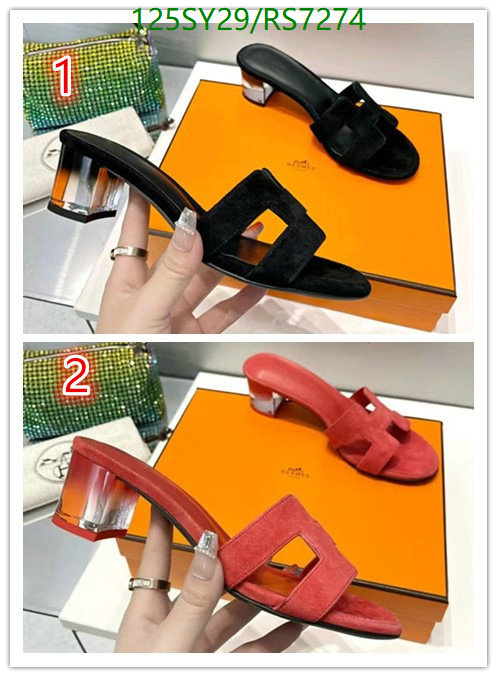 Hermes-Women Shoes, Code: RS7274,$: 125USD