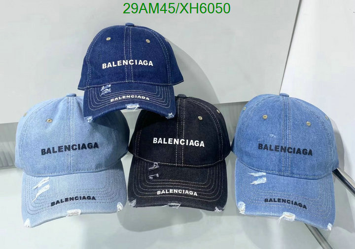 Balenciaga-Cap (Hat), Code: XH6050,$: 29USD