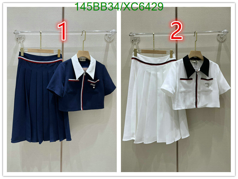 MIUMIU-Clothing Code: XC6429 $: 145USD
